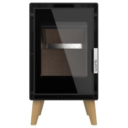 Poêle à bois Jacco pieds bois Supra 4.8kW