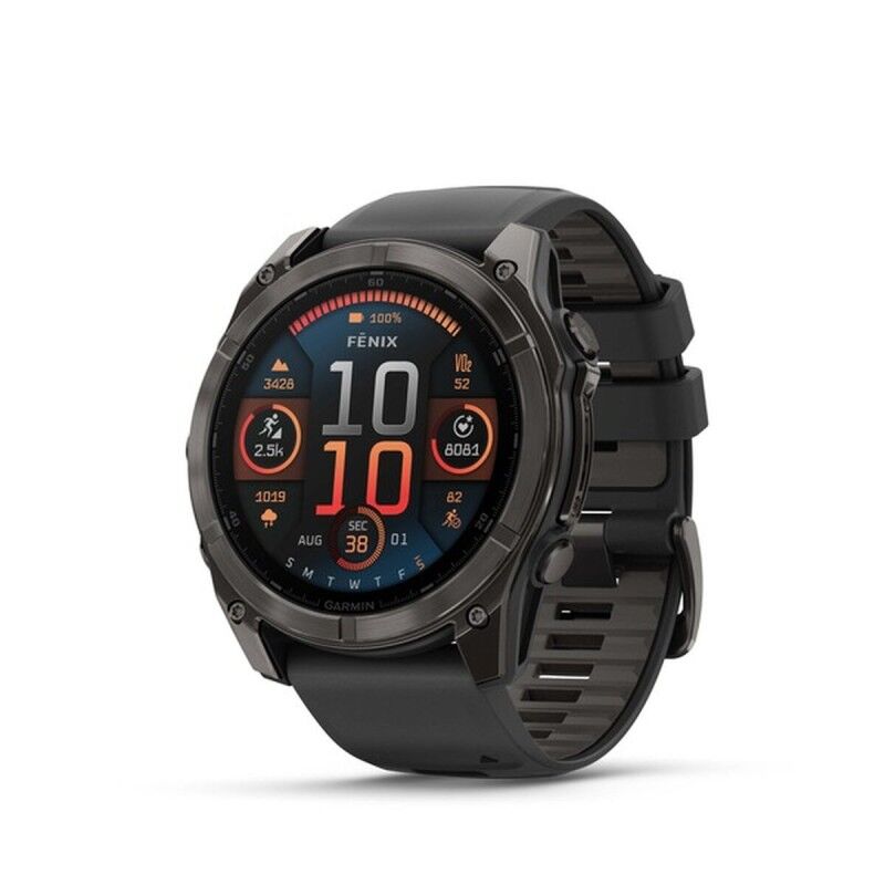 Smartwatch GARMIN 010-02905-21 Schwarz Titan 1,4" 51 mm Ø 50 mm Smartwatch GARMIN 010-02905-21 Schwarz Titan 1,4" 51 mm Ø 50 mm