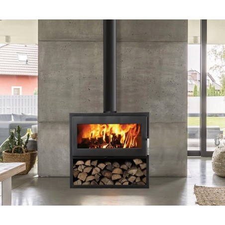 Poêle à bois Larry Bûcher Supra 8.5kW