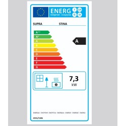 Poêle à bois Stina 7.3kW