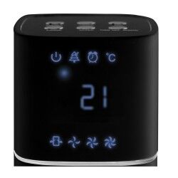 Ventilador de torre Activejet WKS-120CPJ Preto 60 W