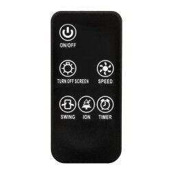Tower ventilator Activejet WKS-120CPJ Black 60 W