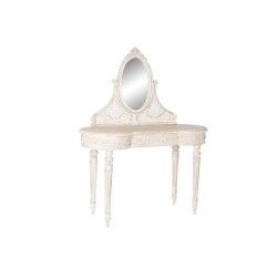 Toucador DKD Home Decor 114 x 44 x 141 cm Branco Bege Madeira de mangueira Madeira MDF