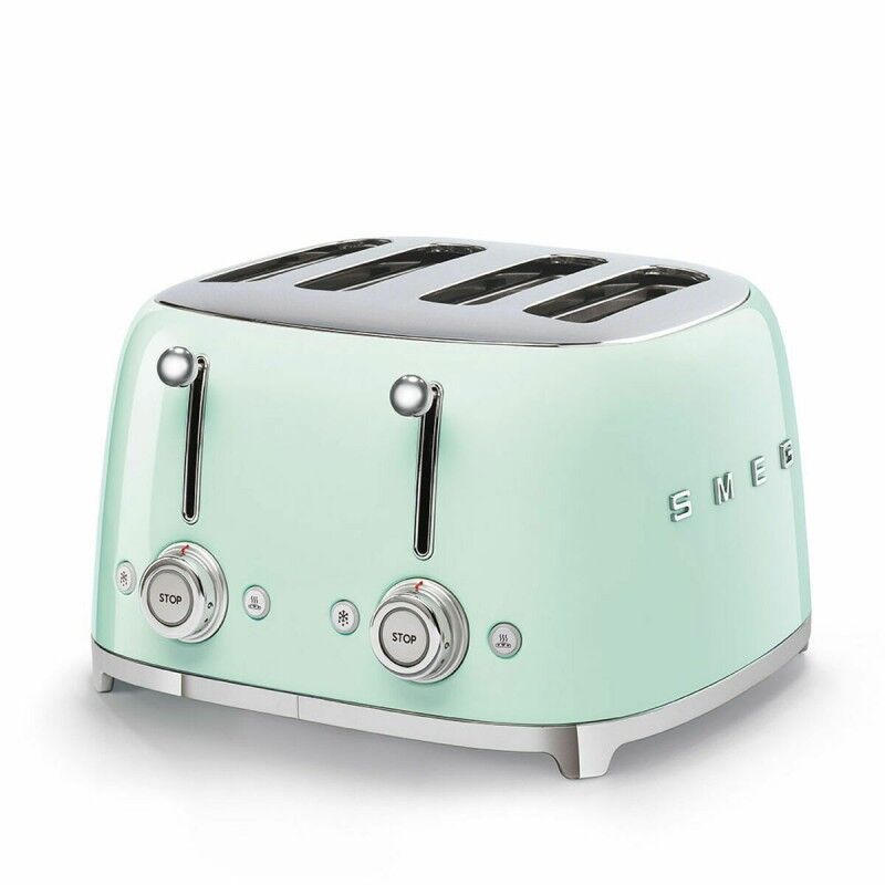 Torradeira Smeg TSF03PGEU Verde 2000 W Torradeira Smeg TSF03PGEU Verde 2000 W
