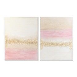 Lienzo DKD Home Decor Poliestireno Lienzo 90 x 4 x 120 cm