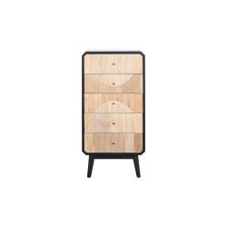 Sinfonier DKD Home Decor 48,3 x 35 x 100 cm Negro Madera