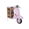 Cómoda DKD Home Decor 100 x 68 x 105 cm Metal Mota Rosa Claro Madeira de mangueira