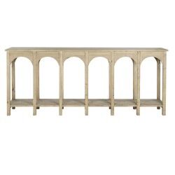Hall de Entrada DKD Home Decor Castanho 210 x 38 x 90 cm
