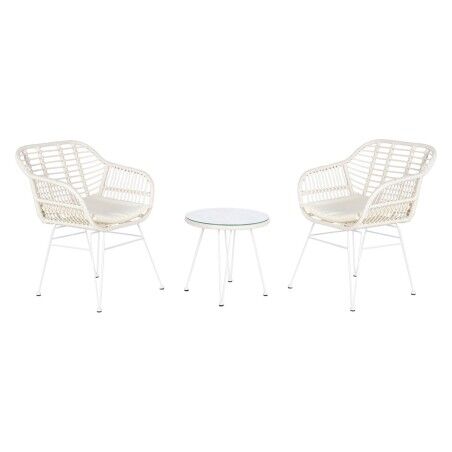 Tisch-Set mit 2 Stühlen DKD Home Decor 56 x 57,5 x 82 cm
