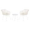 Tisch-Set mit 2 Stühlen DKD Home Decor 56 x 57,5 x 82 cm
