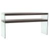 Meuble d'Entrée DKD Home Decor Marron Transparent 160 x 45 x 80 cm