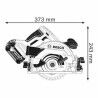 Sierra circular BOSCH GKS 18V-57 G