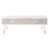 TV-Möbel DKD Home Decor Weiß Tanne Hellbraun (120 x 65 x 42 cm)