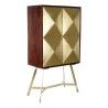 Anrichte DKD Home Decor Gold Dunkelbraun Akazienholz Mango-Holz 84 x 43 x 156,5 cm