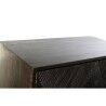 Anrichte DKD Home Decor Schwarz Dunkelbraun Metall Mango-Holz 84 x 43 x 153,5 cm