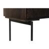Anrichte DKD Home Decor Schwarz Dunkelbraun Metall Mango-Holz 84 x 43 x 153,5 cm