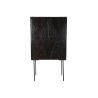 Anrichte DKD Home Decor Schwarz Dunkelbraun Metall Mango-Holz 84 x 43 x 153,5 cm