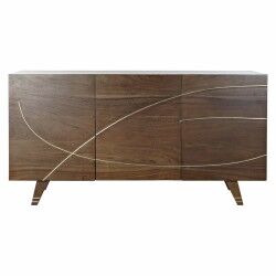 Credenza DKD Home Decor Marrone scuro Acacia 145 x 41 x 76 cm