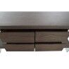 Credenza DKD Home Decor   Marrone Trasparente Cristallo Legno di noce Legno MDF 160 x 45 x 80 cm