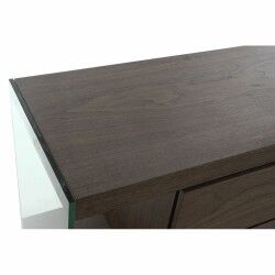 Credenza DKD Home Decor   Marrone Trasparente Cristallo Legno di noce Legno MDF 160 x 45 x 80 cm