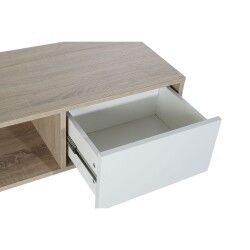 Móvel de TV DKD Home Decor Branco Metal Madeira MDF (160 x 40 x 50 cm)