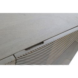 Sideboard DKD Home Decor   Grey Golden Metal Mango wood 160 x 45 x 75 cm