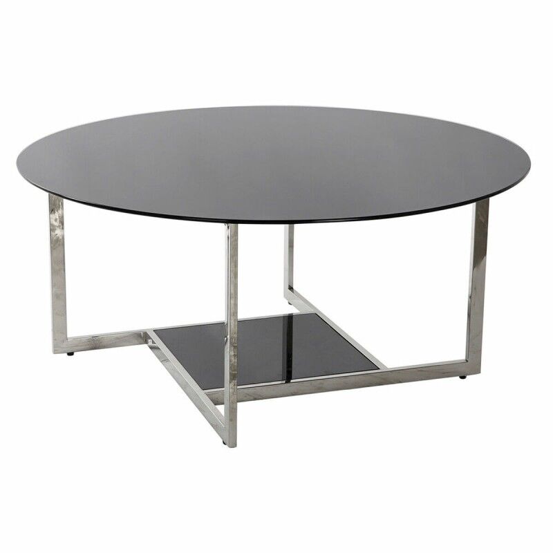 Tischdekoration DKD Home Decor Schwarz Silberfarben Kristall Stahl Kunststoff 100 x 100 x 45 cm Tischdekoration DKD Home Decor Schwarz Silberfarben Kristall Stahl Kunststoff 100 x 100 x 45 cm