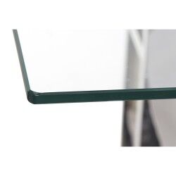 Mesa de Jantar DKD Home Decor Cristal Aço (180 x 90 x 75 cm)