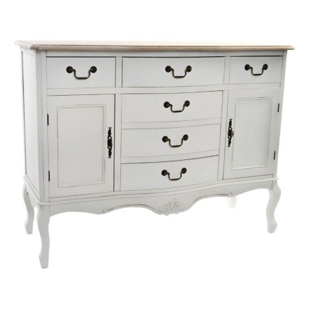 Aparador DKD Home Decor   Branco Marrom claro Abeto 118 x 45 x 90 cm