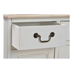 Credenza DKD Home Decor   Bianco Marrone Chiaro Abete 118 x 45 x 90 cm