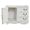 Credenza DKD Home Decor   Bianco Marrone Chiaro Abete 118 x 45 x 90 cm