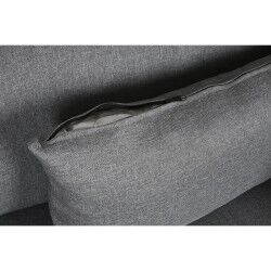 Divano Chaise Longue DKD Home Decor Grigio Metallo Moderno 276 x 152,5 x 84 cm