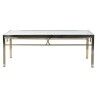 Beistelltisch DKD Home Decor Kristall Stahl Silber (110 x 60 x 40 cm)