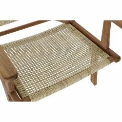 Butaca DKD Home Decor MB-182316 Natural Marrón claro Teca 69 x 78 x 68 cm