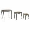 Set mit 3 Tischen DKD Home Decor Holz Weiß (60 x 40 x 61 cm) (3 pcs)