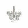 Lámpara de Techo DKD Home Decor Blanco Metal Plástico 40 W Romántico Decapé 220 V 70 x 70 x 63 cm