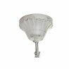 Lámpara de Techo DKD Home Decor Blanco Metal Plástico 40 W Romántico Decapé 220 V 70 x 70 x 63 cm