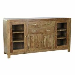 Aparador DKD Home Decor   Dourado Natural Acácia 150 x 40 x 81 cm