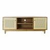 Móvel de TV DKD Home Decor Castanho 140 x 38 x 53 cm Abeto Natural Rotim