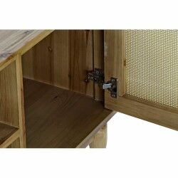 Móvel de TV DKD Home Decor Castanho 140 x 38 x 53 cm Abeto Natural Rotim
