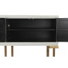 Aparador DKD Home Decor   Branco Metal Choupo 178 x 50 x 90 cm