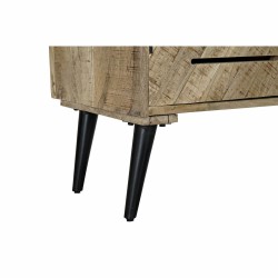 Credenza DKD Home Decor   Nero Metallo Legno di mango 140 x 40 x 93 cm