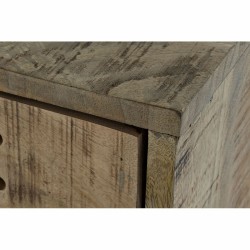 Credenza DKD Home Decor   Nero Metallo Legno di mango 140 x 40 x 93 cm