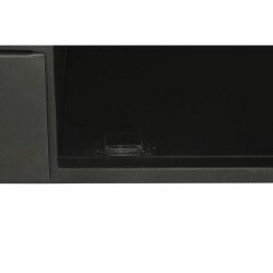 Aparador DKD Home Decor   Preto Dourado Natural Metal Madeira de mangueira 145 x 40 x 85 cm