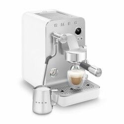 Manuelle Express-Kaffeemaschine Smeg EMC02WHMEU Weiß 1350 W 1 L