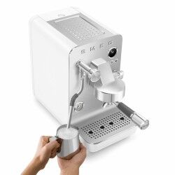 Manuelle Express-Kaffeemaschine Smeg EMC02WHMEU Weiß 1350 W 1 L