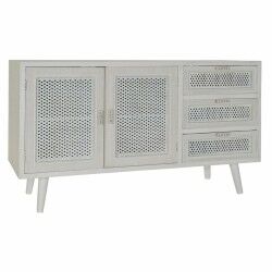 Sideboard DKD Home Decor   White Wood MDF Wood 110 x 41 x 64 cm