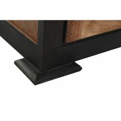 Credenza DKD Home Decor Nero Naturale Acacia 200 x 45 x 86 cm