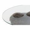 kleines Beistelltischchen DKD Home Decor Durchsichtig Kupfer 80 x 50 x 37 cm