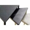 Juego de 3 Mesitas DKD Home Decor Blanco Negro Verde Dorado 68 x 46,5 x 53 cm